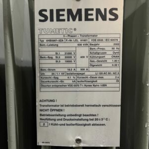 Siemens # LEL91801