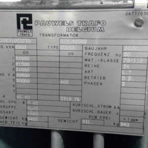 Pauwels #20031003735