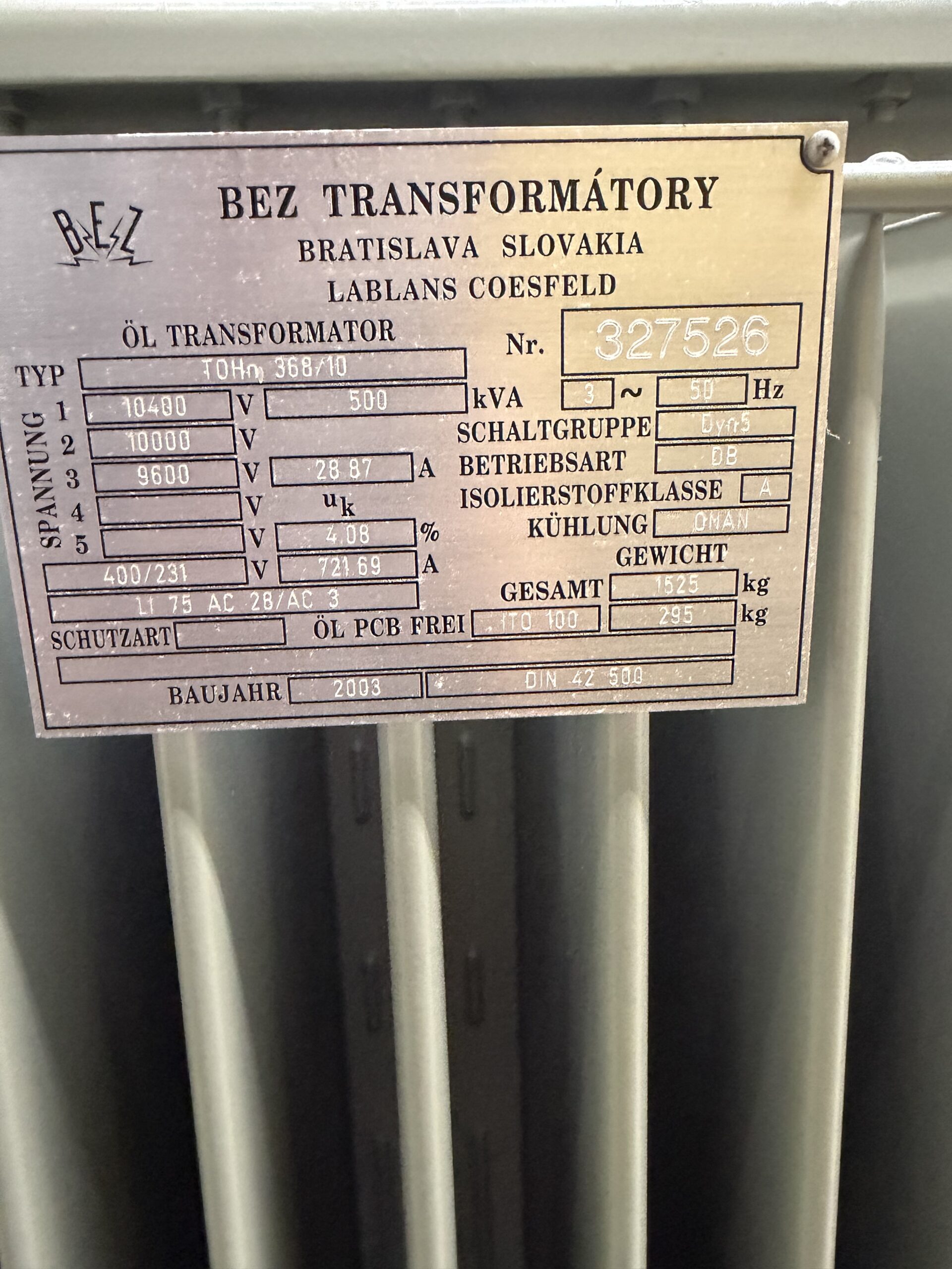 BEZ # 327526